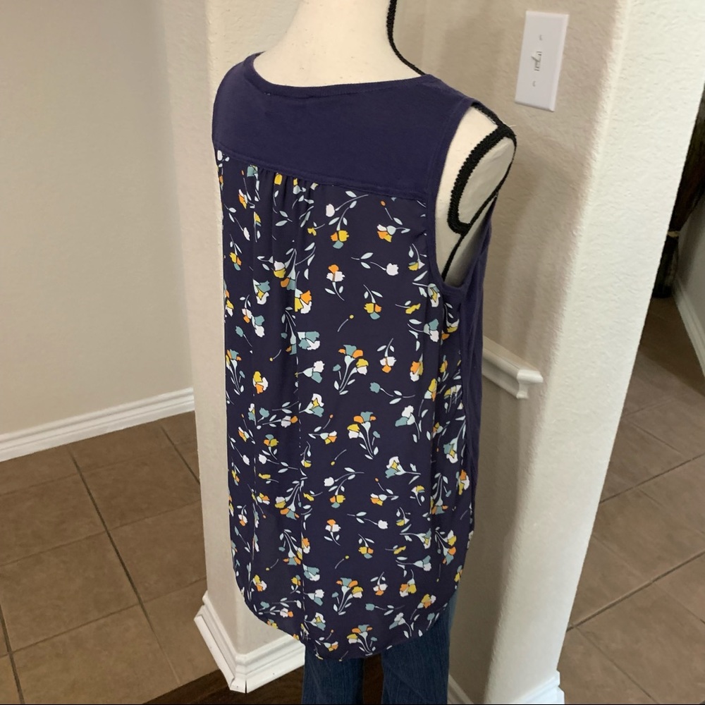 Ann Taylor LOFT blue top